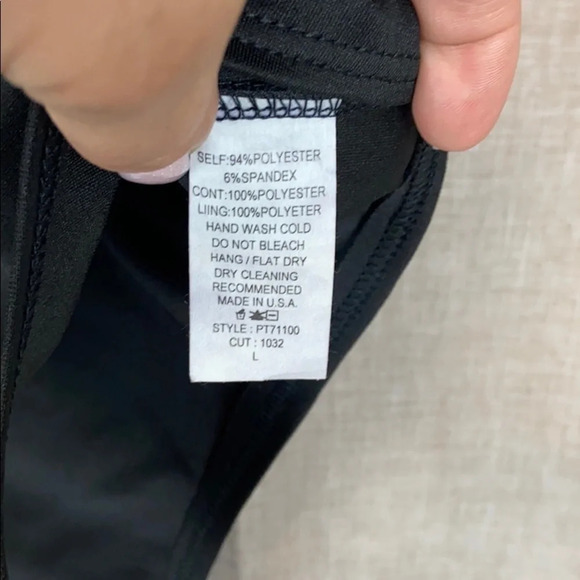 NWOT Parvenue Surplice Spaghetti Straps Pink & Black Bodysuit - Picture 6 of 8